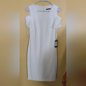 NEW Tommy Hilfiger Classic Ivy White Womens Dress